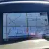 On the 2016 Infiniti QX60 AWD navigation screen, a map of North Oshawa displays major roads such as Simcoe St., Seneca Ave., and Penzance St. The temperature is a mild 18°C at 3:20.