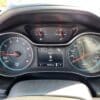 The 2017 Chevrolet Cruze 2LT Turbo dashboard features two large RPM and speed dials, a digital screen showing Speed 0 km/h and 102439 km on the odometer, with fuel and temperature gauges above for a sleek drivers view.